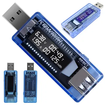 USB tester napětí voltmetr/ampérmetr