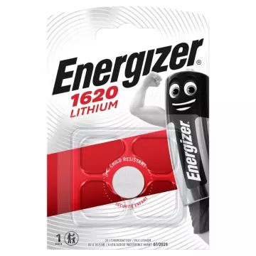Lithiová knoflíková baterie - CR1620 - Energizer