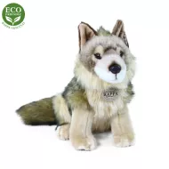 Plyšový kojot - sedící - 24 cm - Rappa