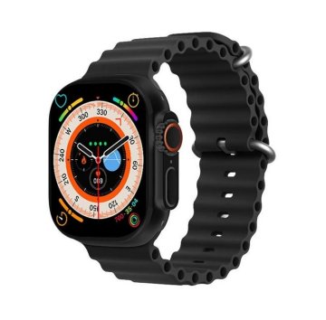 Chytré hodinky T900 Ultra - černé