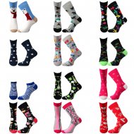 Tucet ponožek - dámské - 12 párů - Lonka + VoXX + Boma
