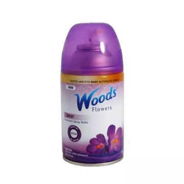 Flowers - Náplň do osvěžovače vzduchu Air Wick - Fialka - 250 ml - Woods