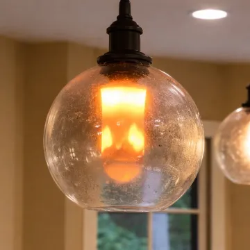 LED žárovka HYO-2, 5W - imitace plamene