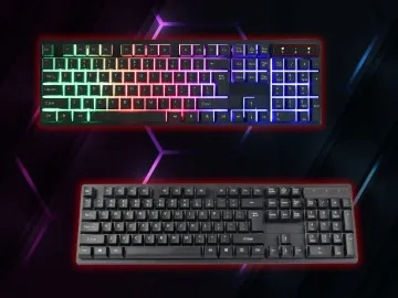 Herní klávesnice KR-6300 s LED podsvícením