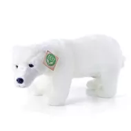 plyšový medvěd polární stojící, 28 cm