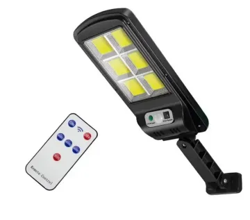 Solární zahradní LED lampa s pohybovým a soumrakovým senzorem - BK-120-B-6COB