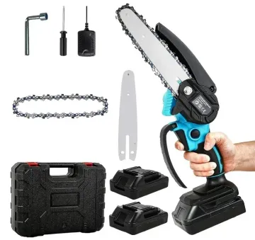 Akumulátorová ruční 6″ mini pilka WORTH AIR KE24-285 + 2x baterie 21 V + příslušenství + kufřík