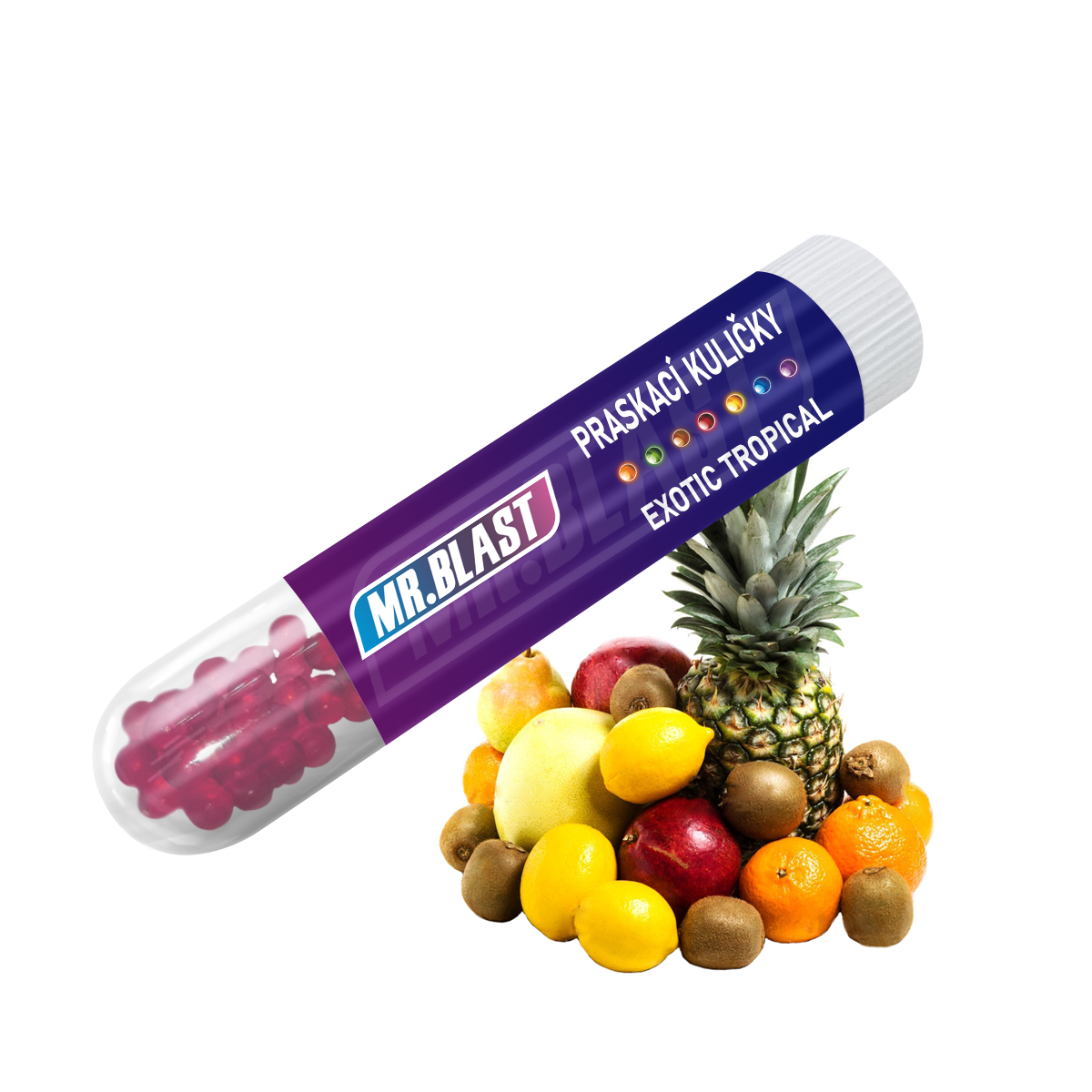 Praskací kuličky Mr. Blast - Exotic Tropical - 50 ks Praskací kuličky Mr. Blast - Exotic Tropical - 50 ks
