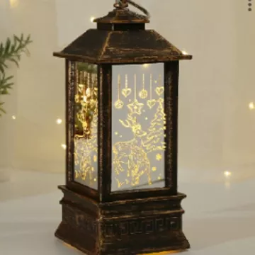 Vánoční lucerna na svíčku - sobi