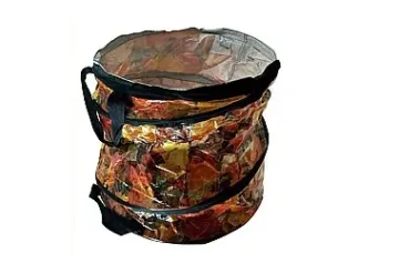 Skládací zahradní koš s motivem listí Beast 900175 - 90 litrů - 45 x 58 cm