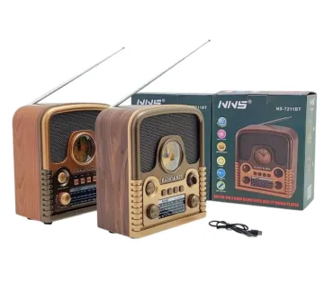 Bluetooth rádio v retro stylu NNS NS-7211BT