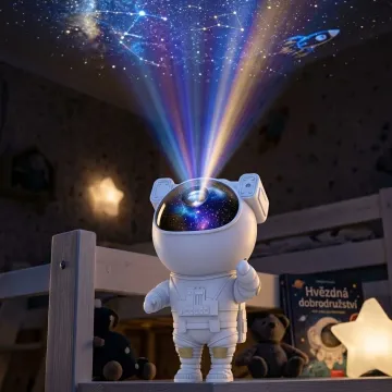 Hvězdný projektor Astronaut s dálkovým ovládáním