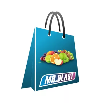 Ovocný set praskacích kuliček Mr. Blast - 1000 ks