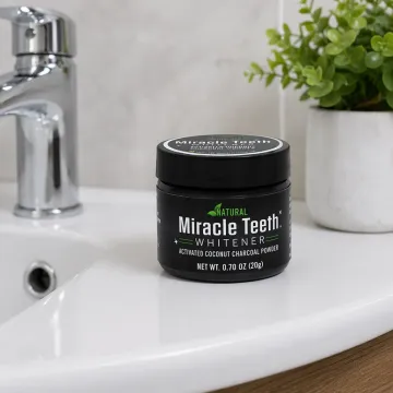 Přírodní prostředek na bělení zubů Miracle Teeth - 20 g