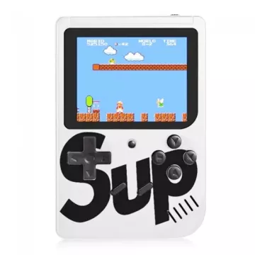 Digitální hrací konzole SUP GameBox - 400 her v 1 - bílá