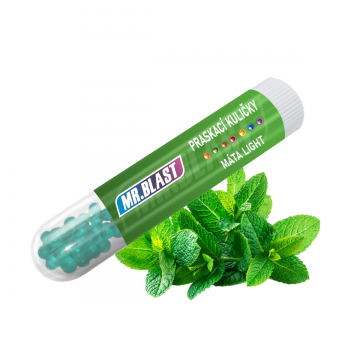Praskací kuličky Mr. Blast - Máta light - 50 ks Praskací kuličky Mr. Blast - Máta light - 50 ks