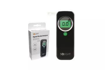 Alkohol tester 1T07 - 0,0 - 1,5 ‰ BAC - citlivost 0,2 ‰ - Solight