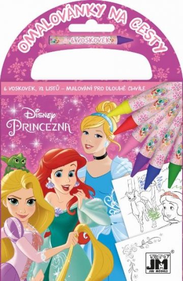Omalovánka na cesty Disney Princezny Omalovánka na cesty Disney Princezny