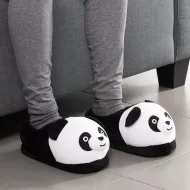 Měkké pantofle medvídek panda, velikost 41-42