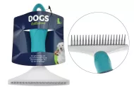Kartáč na vyčesávání srsti DOGS (11x15cm) - Mix barev