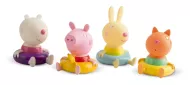 Peppa Pig figurky do koupele 4 ks