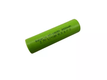 Průmyslová dobíjecí baterie HT-18650 (3000mAh, 3,7V, Li-ion) - 1. kus