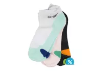 Dámské kotníkové bavlněné ponožky Pesail LW085 - 3 páry, velikost 38-42