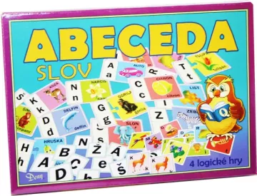 Hra desková - Abeceda slov - Rappa