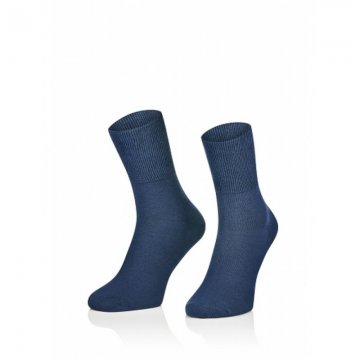 Zdravotní bambusové ponožky BambooMedica - modré - 1 pár - Intenso