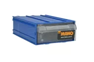 Plastový organizér do dílny MANO MK-10 (12x8.5x4cm) - Modrý