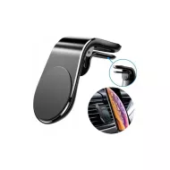 Magnetický držák na telefon do auta - černý
