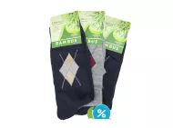 Pánské klasické bambusové ponožky Ellasun ZM1622 - 3 páry, velikost 40-43