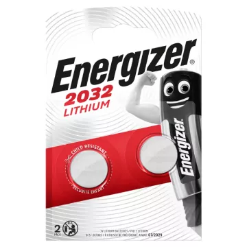 Lithiová knoflíková baterie - 2x CR2032 - Energizer
