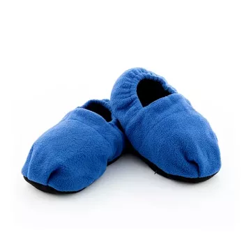 Pantofle ohřívatelné v mikrovlnné troubě - modré - InnovaGoods