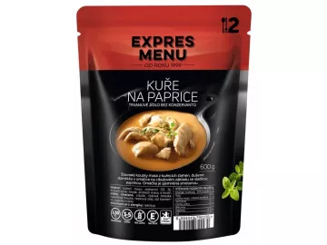 Kuře na paprice - 2 porce - Expres Menu