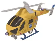 Záchranný vrtulník na setrvačník na baterie