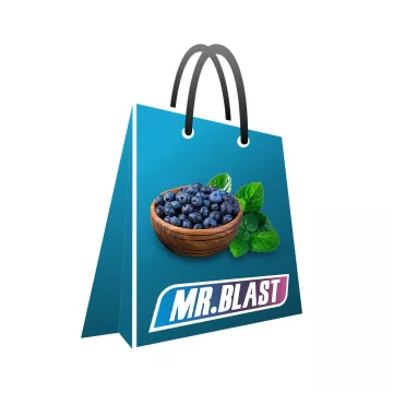 Borůvkový set praskacích kuliček Mr. Blast - 10+2 balení ZDARMA - 1200 ks