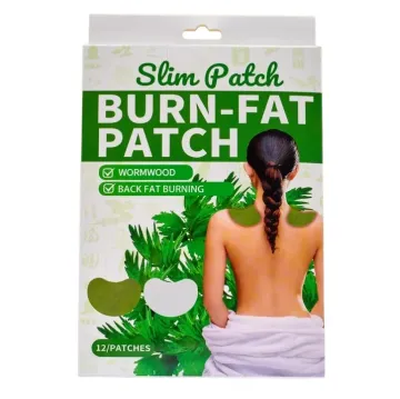 Bylinné náplasti pro podporu hubnutí a zeštíhlení Slim Patch Burn Fat - 12 ks