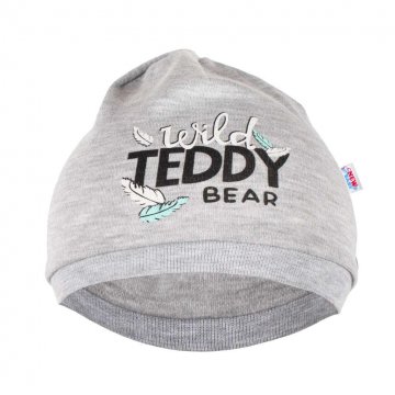 Kojenecká bavlněná čepička New Baby Wild Teddy Kojenecká bavlněná čepička New Baby Wild Teddy