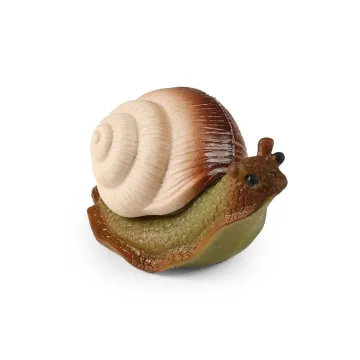 Silikonový hlemýžď s tvrdou ulitou - 11 cm