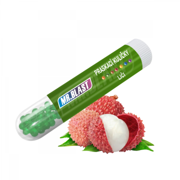 Praskací kuličky Mr. Blast - Liči - 100 ks Praskací kuličky Mr. Blast - Liči - 100 ks