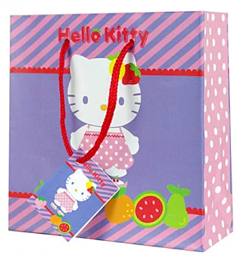 Dárková taštička na CD/DVD - Hello Kitty fruity