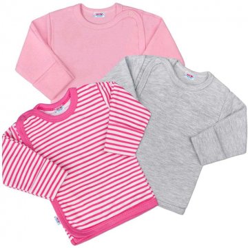 Kojenecká košilka New Baby Classic II Holka 3ks Kojenecká košilka New Baby Classic II Holka 3ks