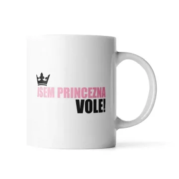 Dárkový hrneček - Jsem princezna, vole! - 330 ml - Sablio