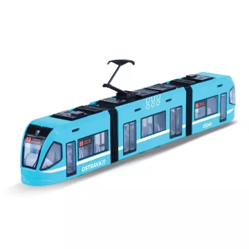 Moderní kloubová tramvaj s otevíracími dveřmi - 47 cm - Rappa