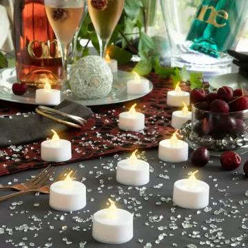 Sada čajových svíček LED Romandle - 12 kusů - InnovaGoods
