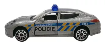 Kovové policejní auto - česká verze
