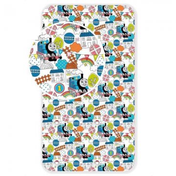 JERRY FABRICS Prostěradlo Mašinka Tomáš Funny Bavlna, 90/200 cm JERRY FABRICS Prostěradlo Mašinka Tomáš Funny Bavlna, 90/200 cm