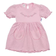 Kojenecké šatičky s krátkým rukávem New Baby Summer dress